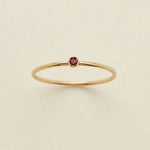 Load image into Gallery viewer, Dainty Treasure Birthstone Ring
