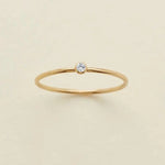 Load image into Gallery viewer, Dainty Treasure Birthstone Ring