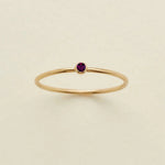 Load image into Gallery viewer, Dainty Treasure Birthstone Ring