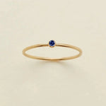 Load image into Gallery viewer, Dainty Treasure Birthstone Ring