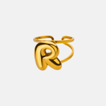 Load image into Gallery viewer, Puffy Letter Ring