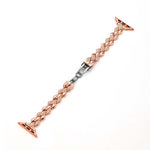 Load image into Gallery viewer, Modern Metal Diamond Apple Watch Bands for Women