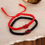 Load image into Gallery viewer, Minimal Red Thread Of Fate Couples Bracelet