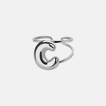 Load image into Gallery viewer, Puffy Letter Ring