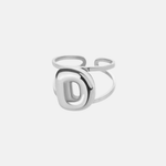 Load image into Gallery viewer, Puffy Letter Ring