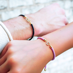 Load image into Gallery viewer, Adjustable Letter Initial Bracelets