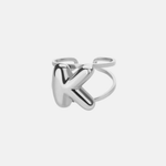 Load image into Gallery viewer, Puffy Letter Ring
