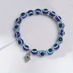 Load image into Gallery viewer, Evil Eye Ocean Style Anklet Karma and Luck Anklet