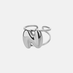 Load image into Gallery viewer, Puffy Letter Ring