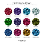 Load image into Gallery viewer, 14k Dainty Floral Birthstone Pendant Necklace