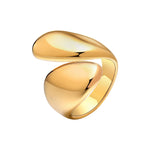 Load image into Gallery viewer, 18k Chunky Droplet Wrap Around Ring
