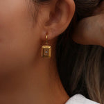 Load image into Gallery viewer, 18k Cuban North Star Tarot Necklace and Earring