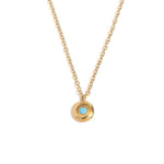 Load image into Gallery viewer, Dainty Lunéa Birthstone Necklace