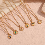 Load image into Gallery viewer, Dainty Lunéa Birthstone Necklace