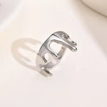 Load image into Gallery viewer, 18k Minimal Melting Ring