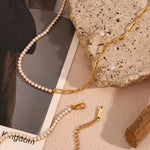 Load image into Gallery viewer, 18k Paperclip Chain Tennis Necklace, Bracelet, and Earrings