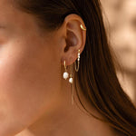 Load image into Gallery viewer, 4 Pair Pearl Accented Earrings Set