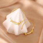 Load image into Gallery viewer, Riham Dachshund Hoop Earrings
