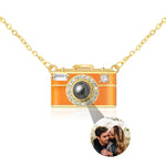 Load image into Gallery viewer, Dainty Camera Custom Personalized Necklace