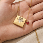 Load image into Gallery viewer, Aide-Mémoire Envelope Necklace