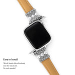 Load image into Gallery viewer, Stylish Leather Apple Watch Bands for Women