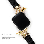 Load image into Gallery viewer, Dazzling Leather Classic Apple Watch Bands for Women