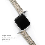 Load image into Gallery viewer, Stylish Leather Woven Apple Watch Bands for Women