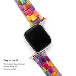 Load image into Gallery viewer, Luxury Resin Apple Watch Bands for Women
