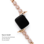 Load image into Gallery viewer, Chic Rhinestone Apple Watch Bands for Women