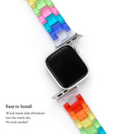 Load image into Gallery viewer, Modern Resin Apple Watch Bands for Women