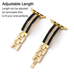 Load image into Gallery viewer, Dazzling Rhinestone Apple Watch Bands for Women