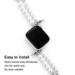 Load image into Gallery viewer, Stylish Beaded Apple Watch Bands for Women