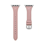 Load image into Gallery viewer, Dazzling Leather Stitched Apple Watch Bands for Women
