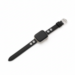 Load image into Gallery viewer, Sleek Leather Daisy Apple Watch Bands for Women