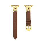 Load image into Gallery viewer, Modern Leather Heart Apple Watch Bands for Women