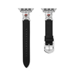 Load image into Gallery viewer, Modern Leather Heart Apple Watch Bands for Women