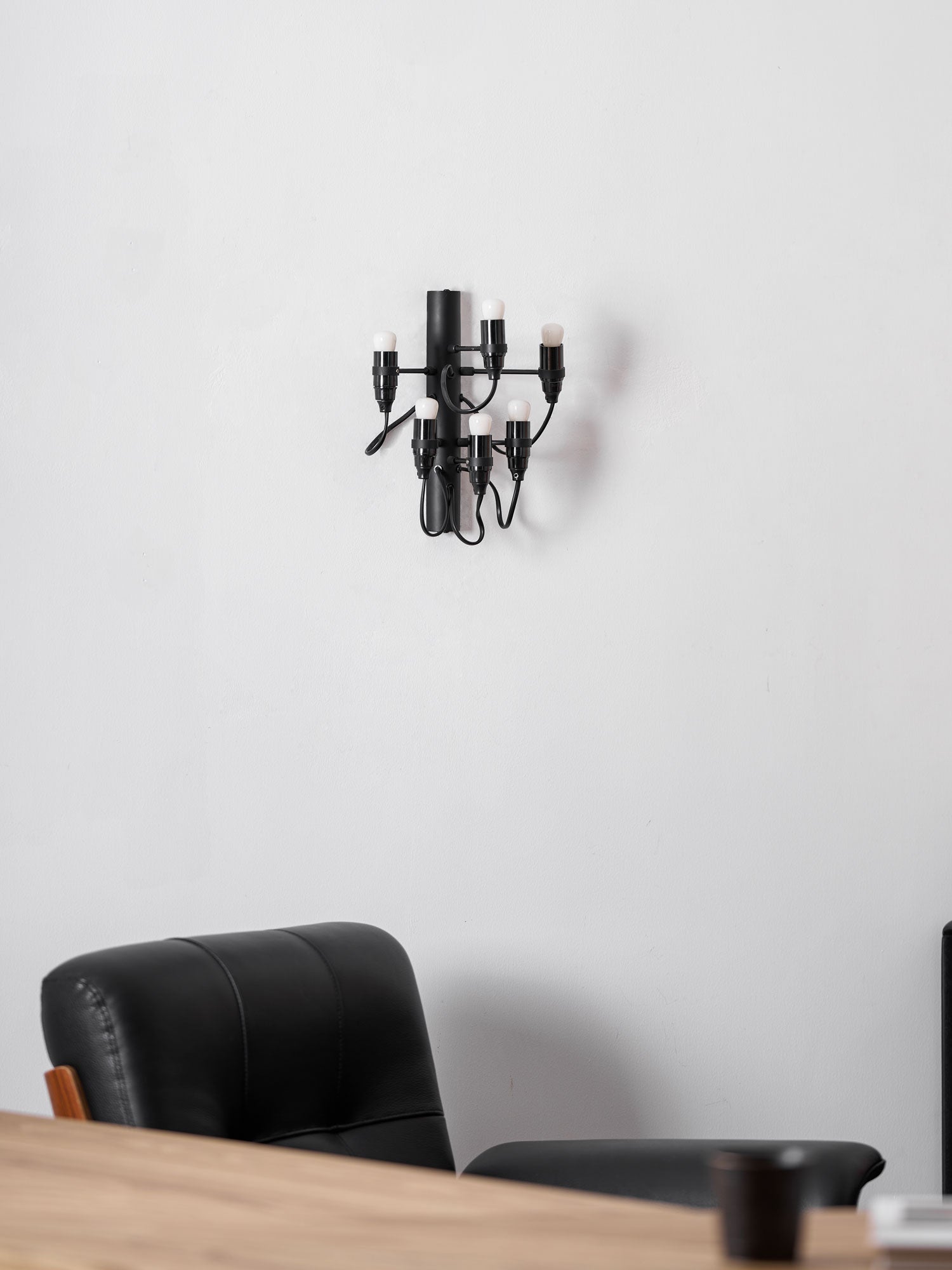 Mirror Polished Steel Contemporary Wall Lamp