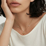 Load image into Gallery viewer, Crystal Heart Charm Necklace