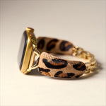 Load image into Gallery viewer, Classic Leopard Print Apple Watch Bands for Women