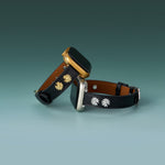 Load image into Gallery viewer, Sleek Leather Daisy Apple Watch Bands for Women