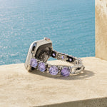 Load image into Gallery viewer, Modern Copper Zircon Apple Watch Bands for Women