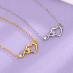 Load image into Gallery viewer, Infinity Heart Bracelet Dainty CZ Bracelet