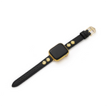 Load image into Gallery viewer, Sleek Leather Daisy Apple Watch Bands for Women