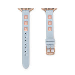 Load image into Gallery viewer, Modern Leather Studded Apple Watch Bands for Women