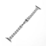 Load image into Gallery viewer, Modern Metal Diamond Apple Watch Bands for Women