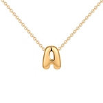 Load image into Gallery viewer, Dainty Bubble Initial Necklace