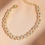 Load image into Gallery viewer, Love Hearts Diamond Bracelet