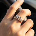 Load image into Gallery viewer, Whimsy Highland Cow Inspired Ring