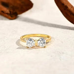 Load image into Gallery viewer, S925 Moissanite Feminine Bow Ring