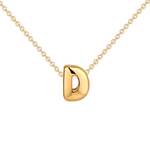 Load image into Gallery viewer, Dainty Bubble Initial Necklace